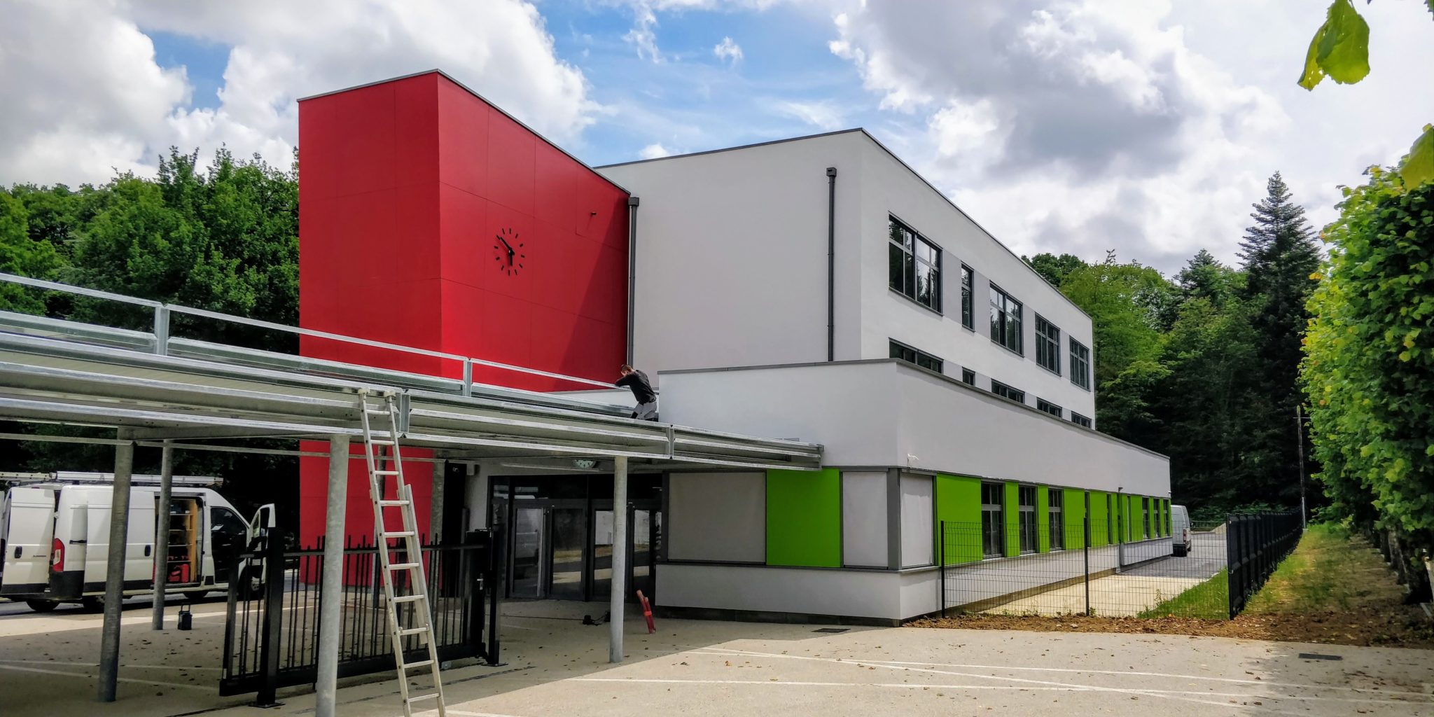 Construction d'un externat pour le collège La loge des bois  Senonches